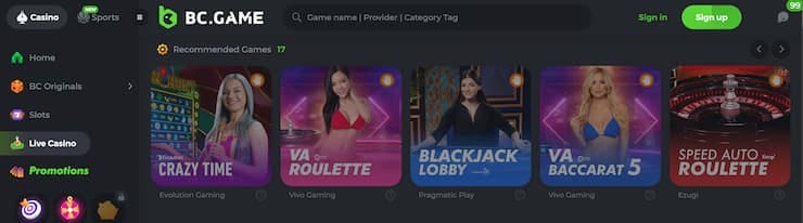 Discover the Thrills of Online Crypto Casino BC.Game 0